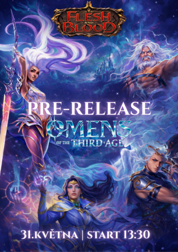 Vstupenka: prevko Omens of the Third Age | FAB