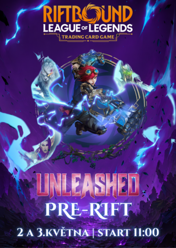 Vstupenka: PRE-RIFT UNLEASHED | Riftbound 1.5.